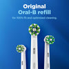 Oral B ORIGINAL Cross Action Electric Toothbrush Soft Replacement Brush Heads 4s