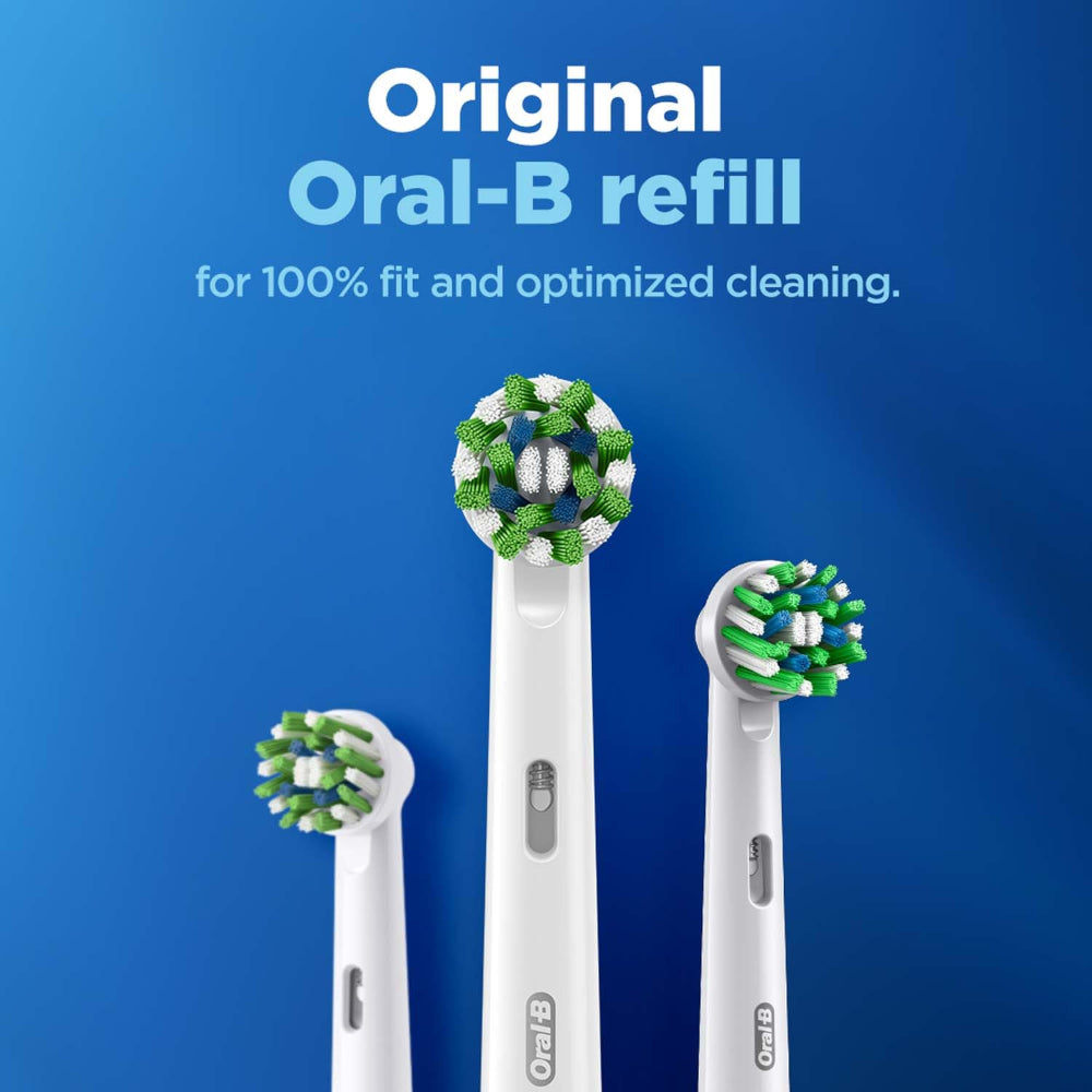 Oral B ORIGINAL Cross Action Electric Toothbrush Soft Replacement Brush Heads 2s