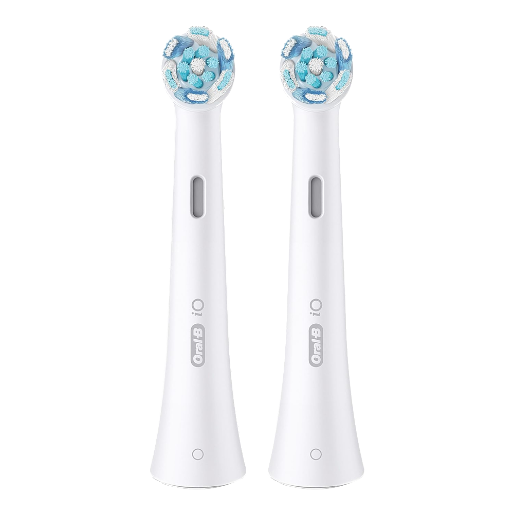 Oral B IO Ultimate Clean Replacement Brush Heads 2s White