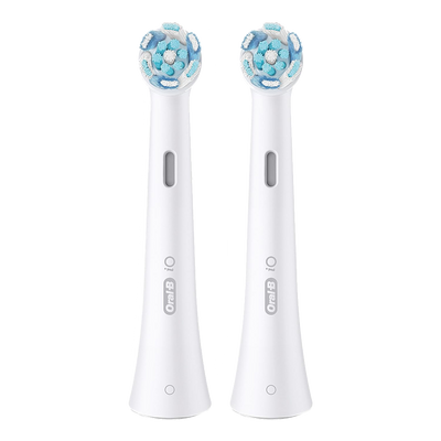 Oral B IO Ultimate Clean Replacement Brush Heads 2s White