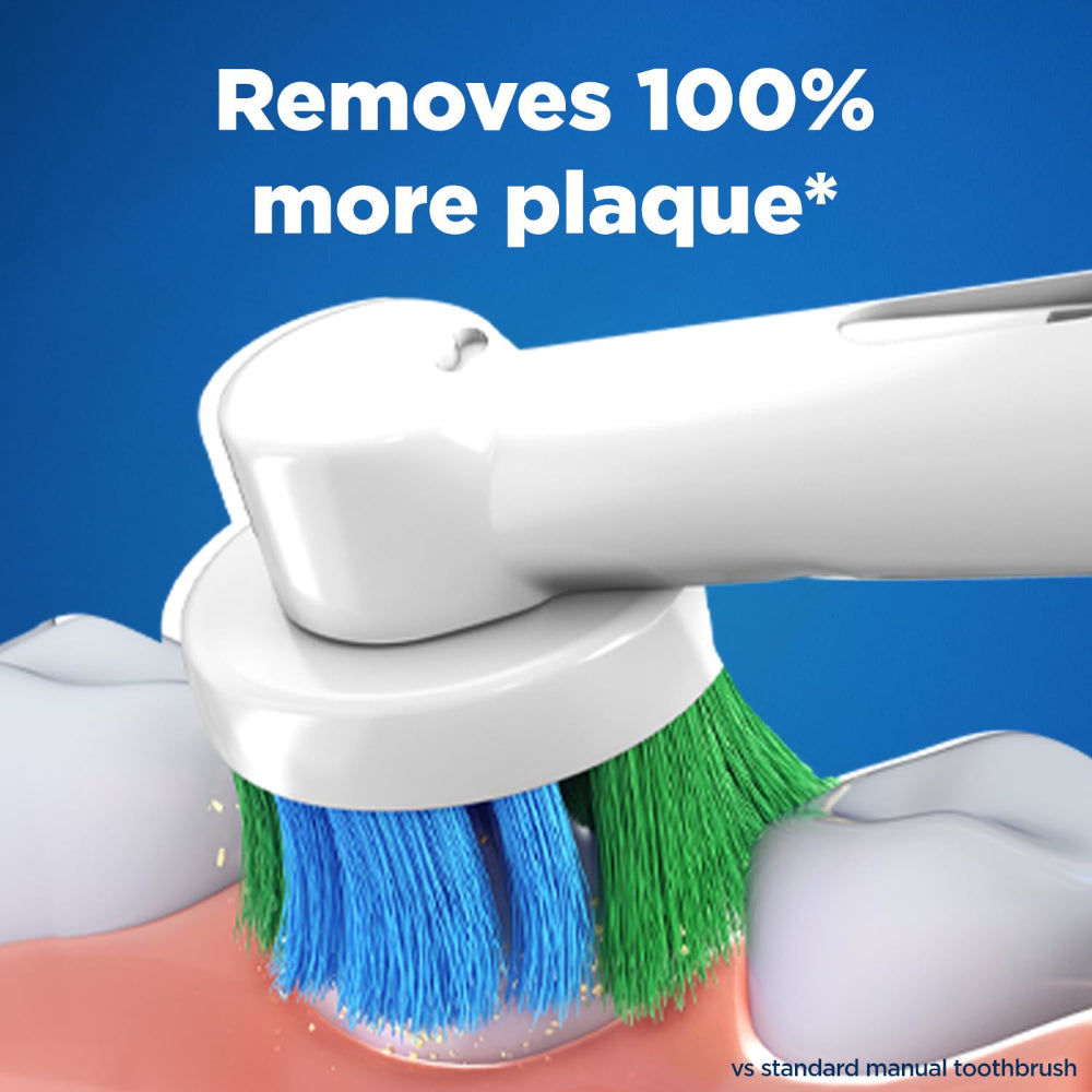 Oral B Original Precision Clean Electric Toothbrush Soft Replacement Brush 2s