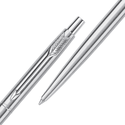 Parker Classic Stainless Ballpoint Pen with Crome Trim