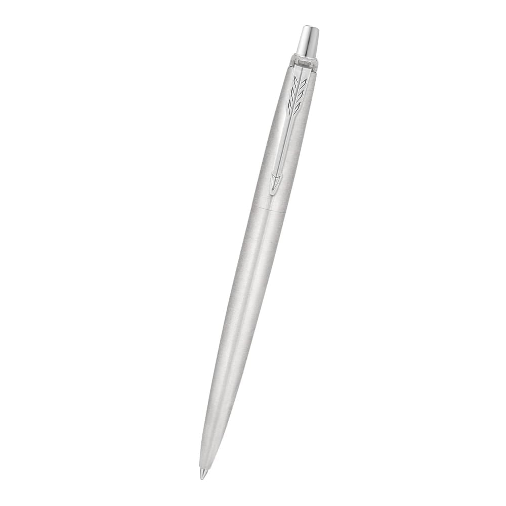 Parker London Stainless Steel Ballpoint Pen with Chrome Trim