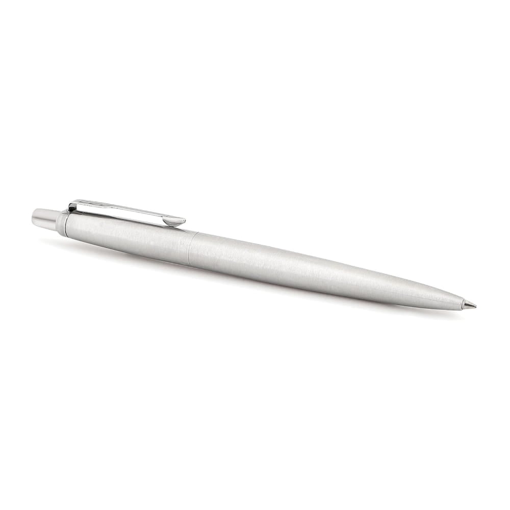Parker London Stainless Steel Ballpoint Pen with Chrome Trim