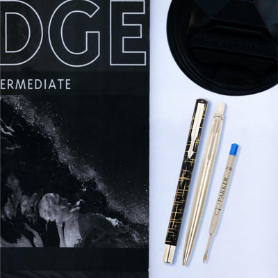 Parker Quink Flow Black or Blue Ink for BallPoint Pens