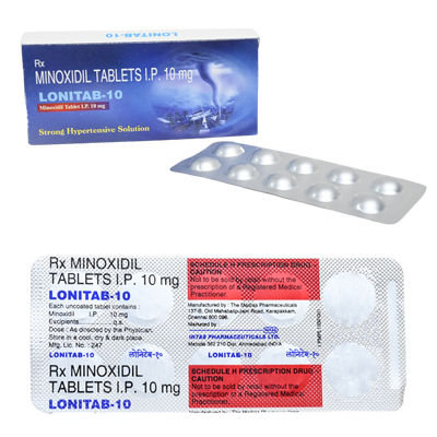 Oral Minoxidil 10mg tablets For Hair Loss