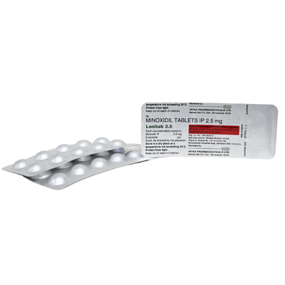 Oral Minoxidil 2.5mg tablets For Hair Loss