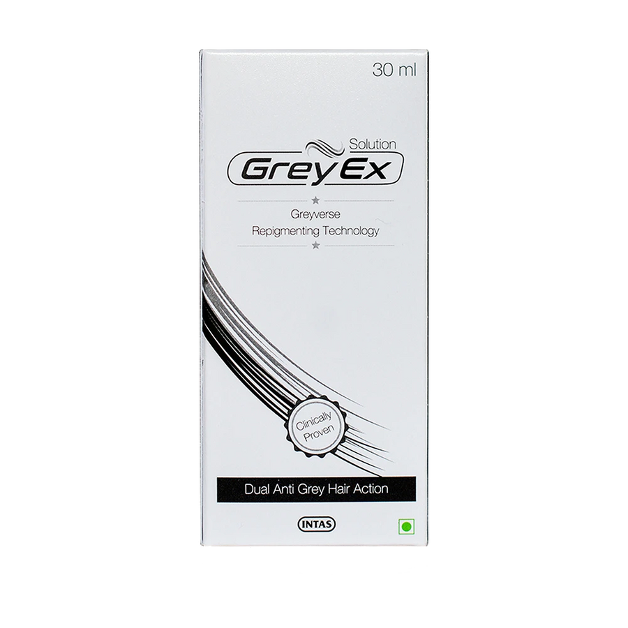 GreyEx Dual Anti Grey Hair Treatment. Reverse Gray Hair Naturally