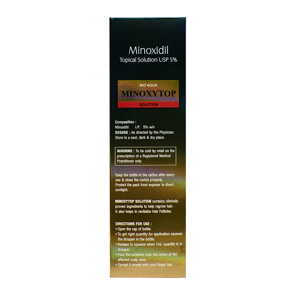 5% Minoxytop Minoxidil Extra Strength Topical Solution for Men.