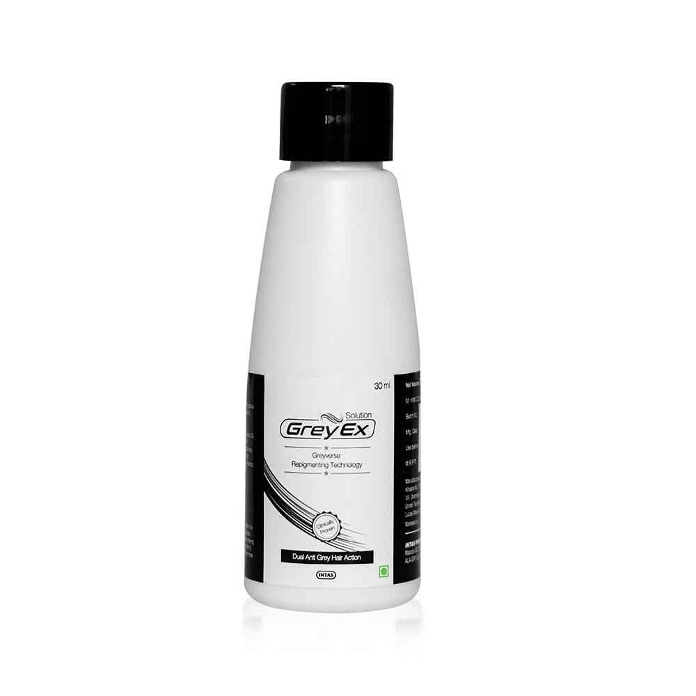 GreyEx Dual Anti Grey Hair Treatment. Reverse Gray Hair Naturally